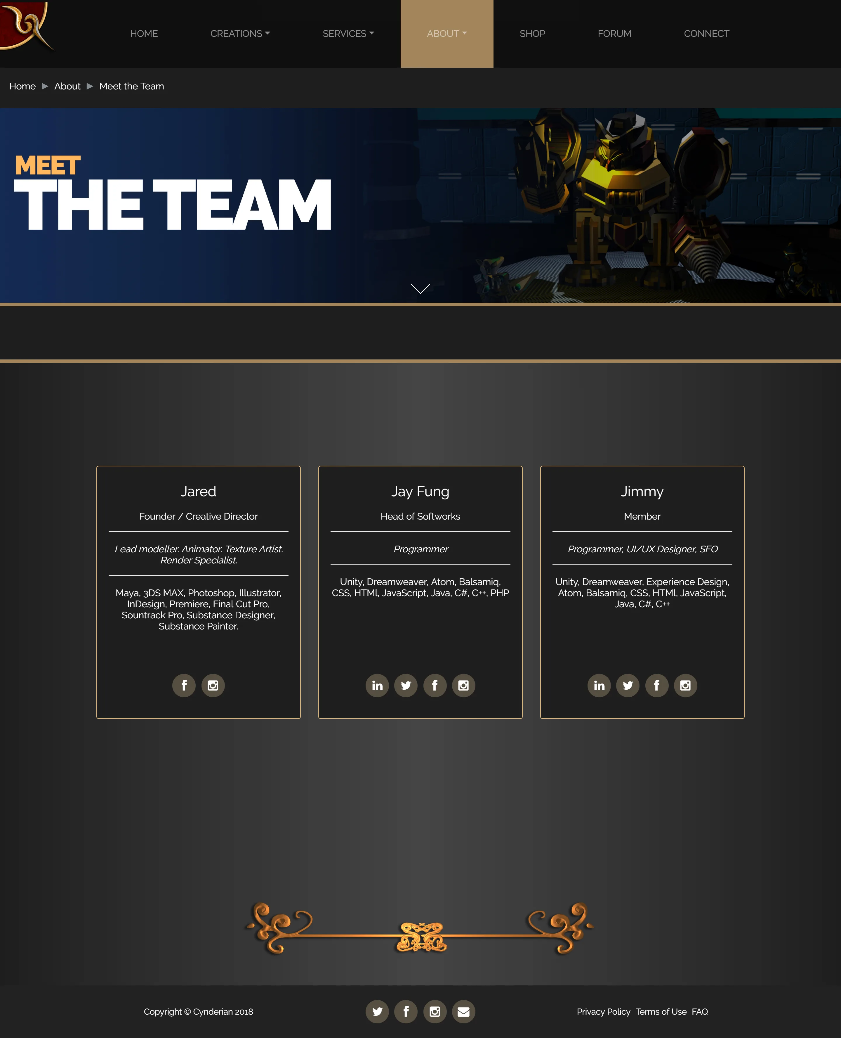 Team Page (New)