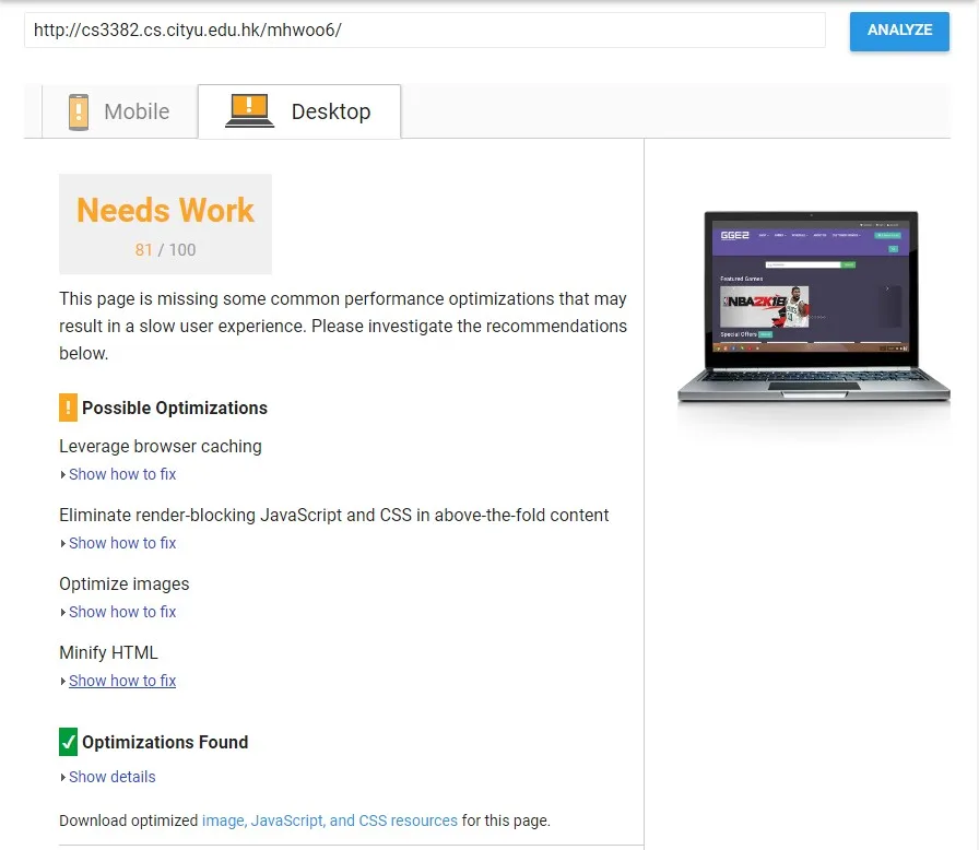 pagespeed2