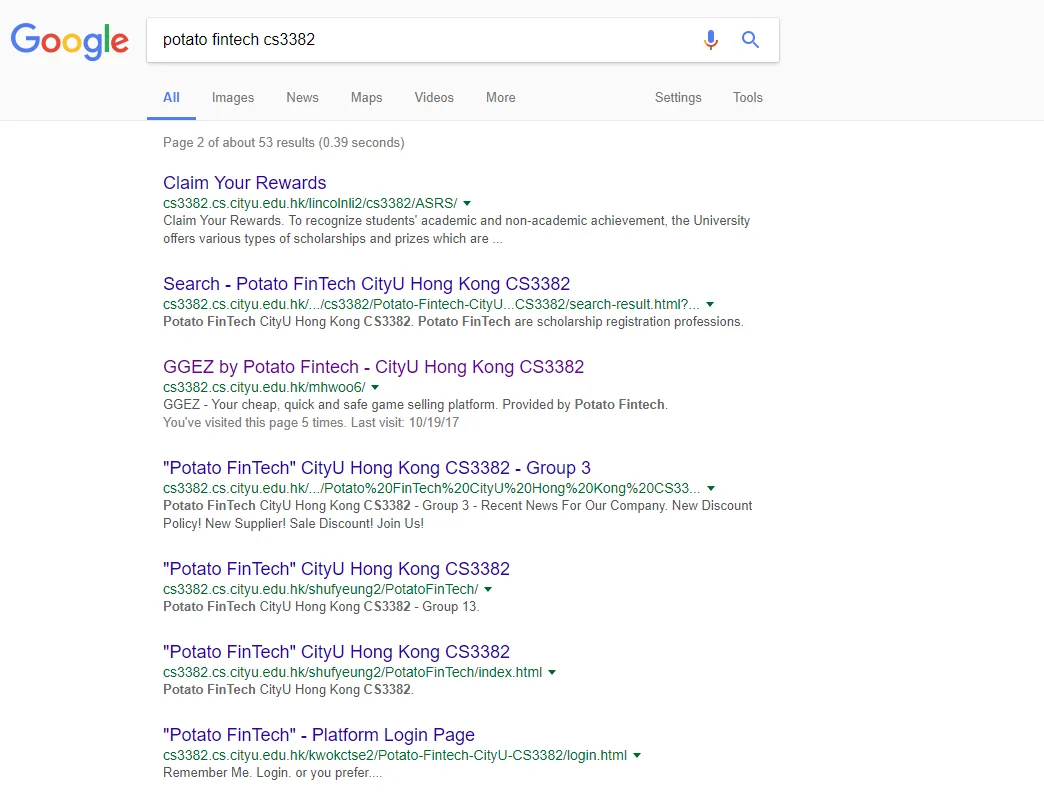 Site Ranking