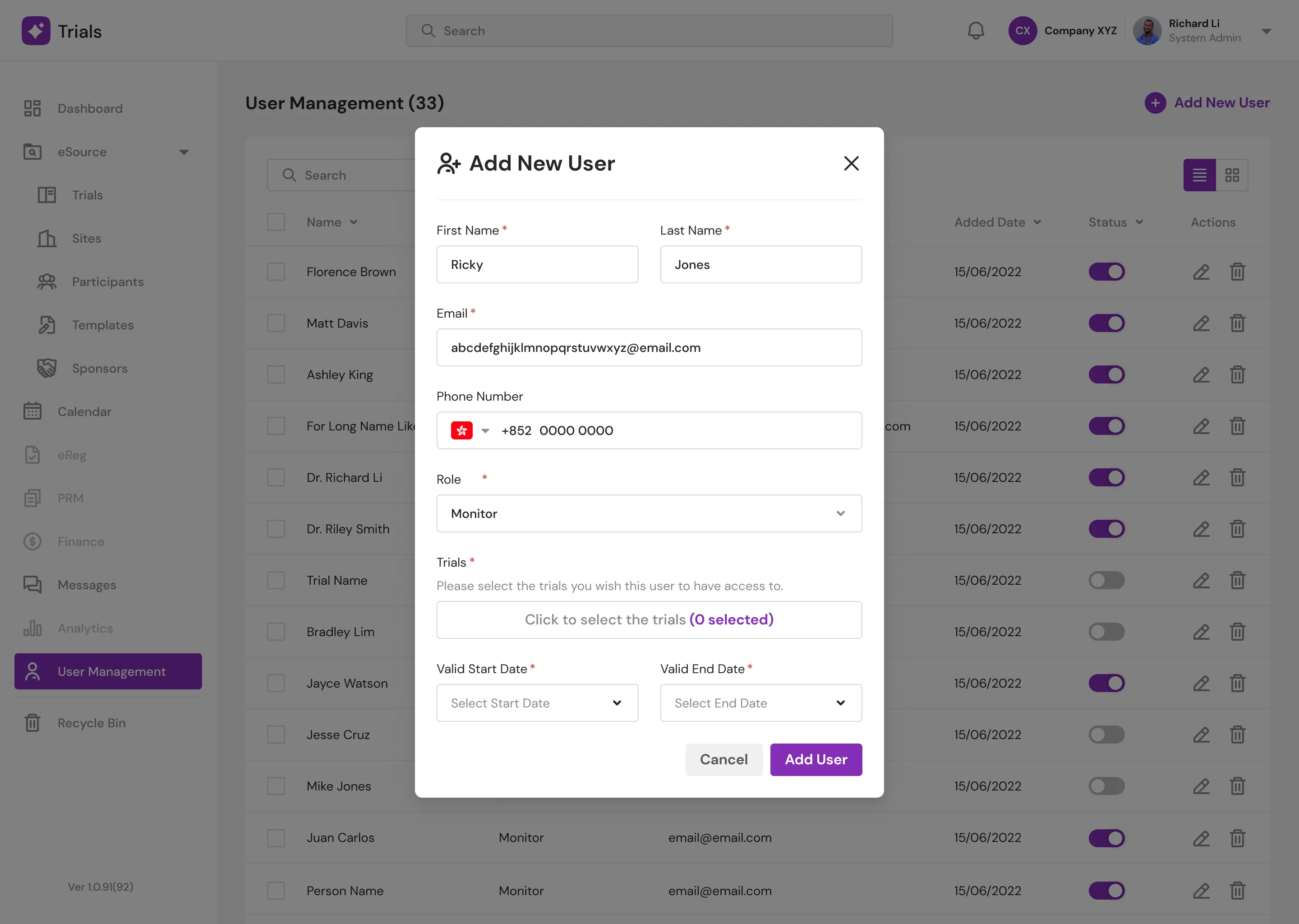 Users Main1 (Light Mode) New