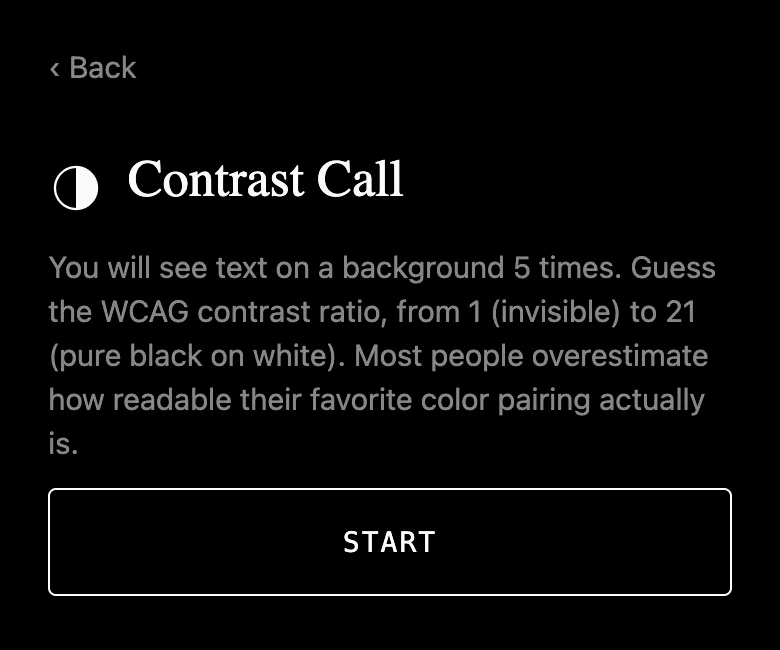 contrast game